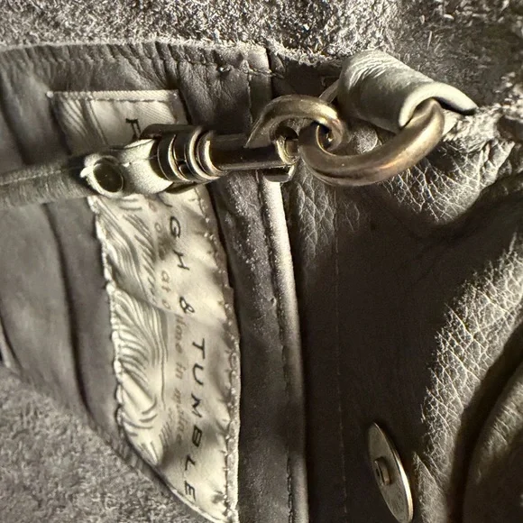 Rough & Tumble Gray Shoulder Bag - Picture 5 of 5